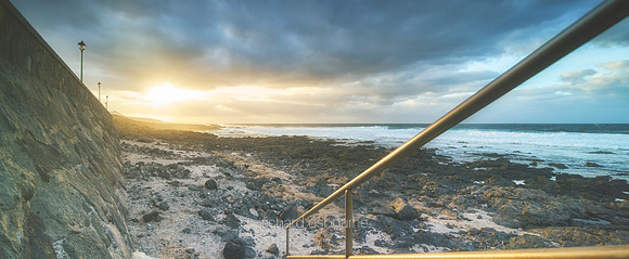 P5S8  La Santa Beach, Lanzarote, Canary Islands