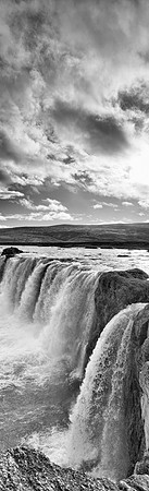 P3BW3  Goðafoss Waterfall, Iceland