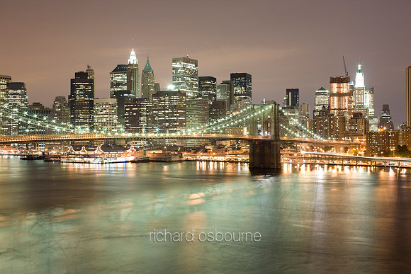V4NY2 Brooklyn Bridge and Manhattan, New York City, USA
