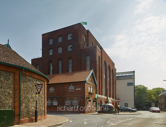 V12C19  Greene King Brewery, Bury St Edmunds, Suffolk, UK
