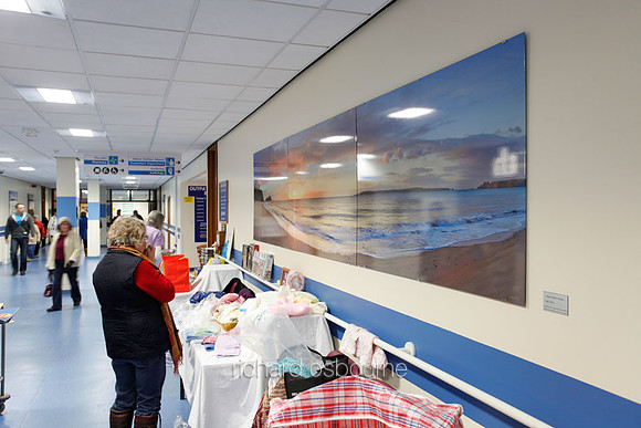 Withybush Hospital, Haverfordwest,  Main Entrance