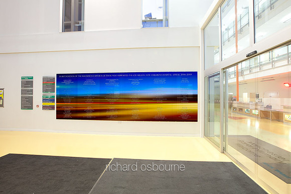Manchester Children's Hospital Main Entrance, Wall of Gratitude