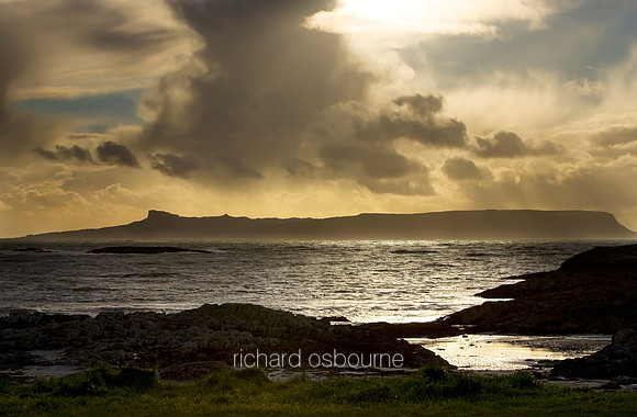 V4RS26  Eigg from Mallaig, Scotland