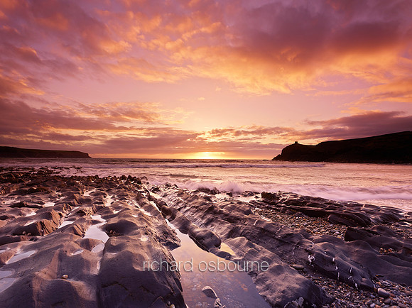 V8L33  Abereiddy Beach, Pembrokeshire, Wales, UK