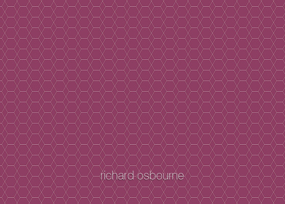 G377 Mulberry Hexagon