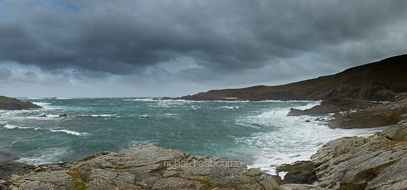 P3S9  Atlantic Storm, Glenoory Beach, Rosguill Peninsula, County Donegal, Ireland