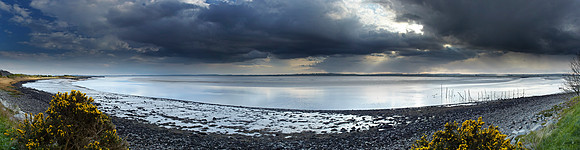 P3S1  Wigtown Bay From Creetown, Galloway, Scotland, UK
