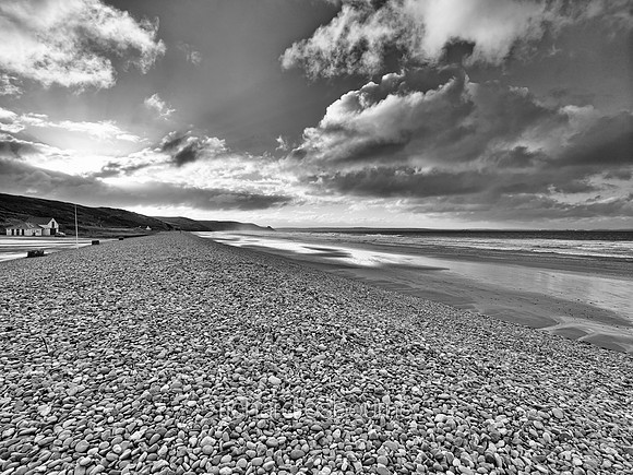 V6BW5  Newgale Beach, St Bride's Bay, Pembrokeshire, Wales, UK