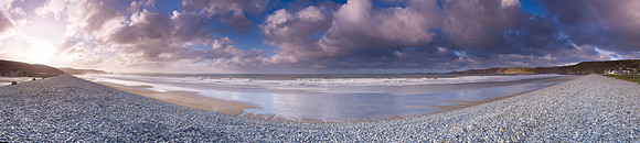 P3S14  Newgale Beach, St Bride's Bay, Pembrokeshire, Wales, UK