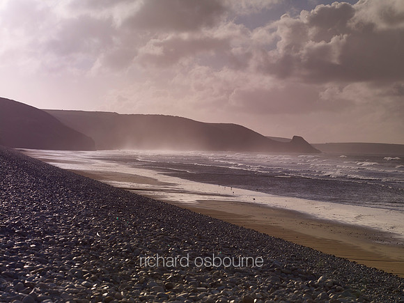 V6L26  Newgale Beach, St Bride's Bay, Pembrokeshire, Wales, UK