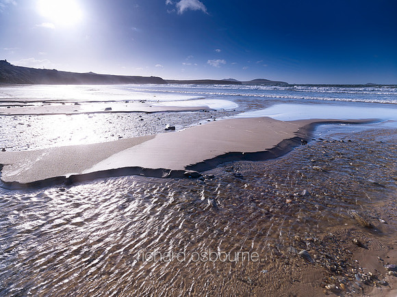 V6L28  White Sands Bay, St David's, Pembrokeshire, Wales, UK