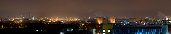 P1C14 Salford Night Looking South