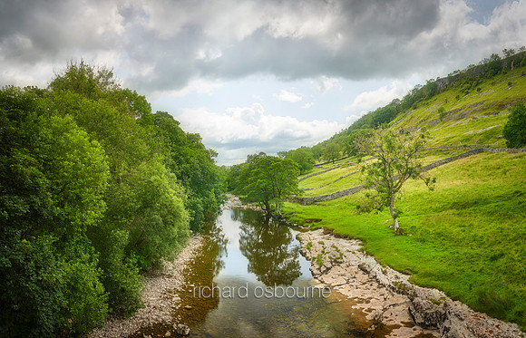 V14L13  River Wharfe, Kettlewell, Wharfedale, Yorkshire Dales, UK