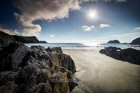 V11L25  Traeth Llyfn Beach, Pembrokeshire, Wales, UK