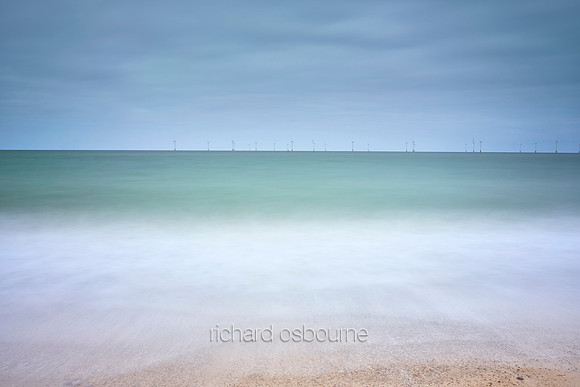 V16N1  Offshore Windfarm and Beach, Caister-on-Sea, Norfolk, UK