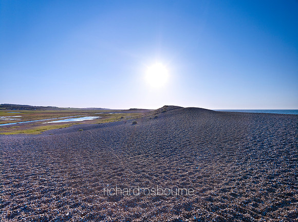 V6N39  Salthouse Beach and Marshes, Norfolk, UK
