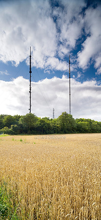 V6N48  TV Transmitter Masts, Norfolk, UK