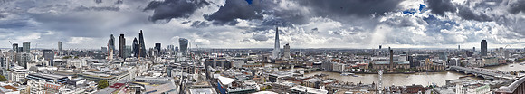 P4C30  London from St Paul's Cathedral, UK
