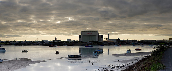 V4L30  Walney Channel from Walney Island, Barrow-in-Furness, Cumbria, UK