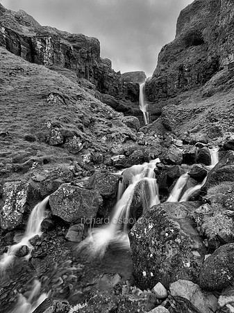 V6BW9  Kvernafoss Waterfall, Iceland