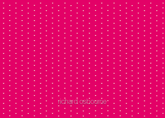 G328 Fuschia Hearts