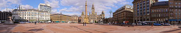 P3C35  George Square, Glasgow, Scotland, UK