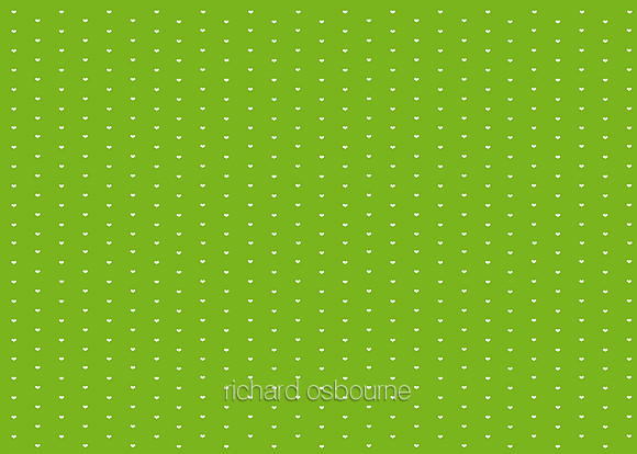 G320 Fresh Lime Hearts