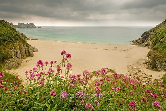 V7L14  Porthcurno Beach, Cornwall, UK