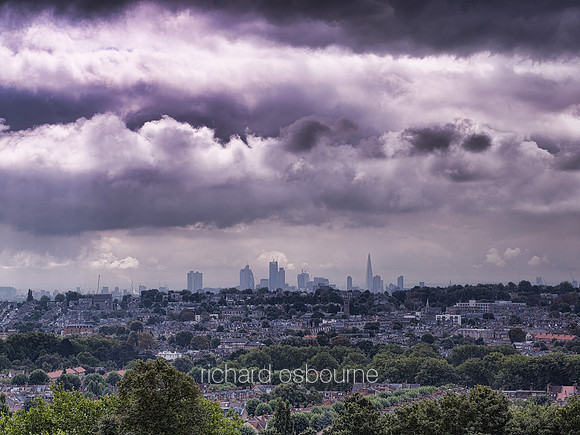 V7C89  London from Alexandra Palace, London, UK