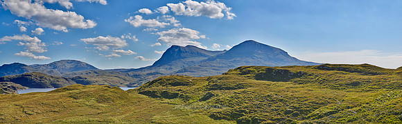 P4L18  Quinag and Glas Bheinn, Sutherland, Scotland, UK