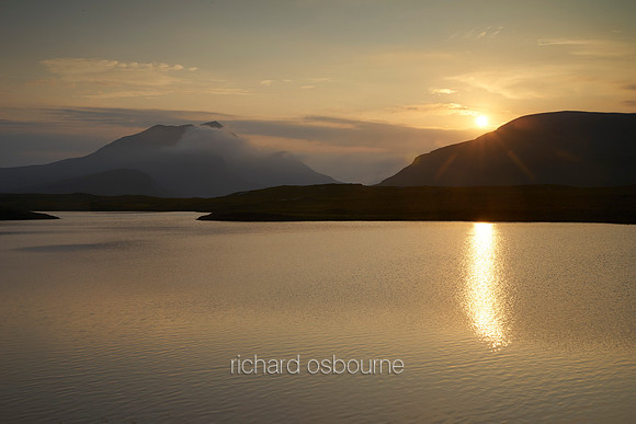 V10RS7  Lochan an Ais, Ben More Coigach and Cul Beag, Coigach, Scotland, UK