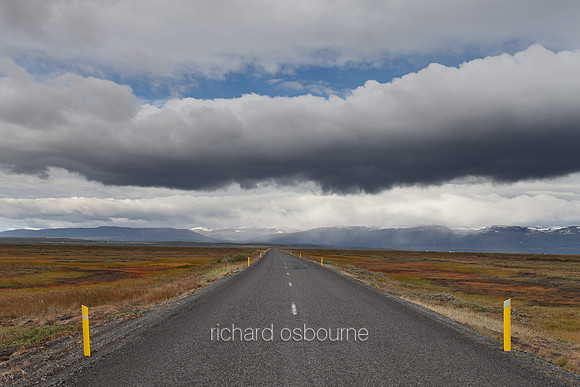 V6L68  Road Across Héradsflói, North East Iceland