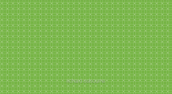 G224 Fresh Lime Circles