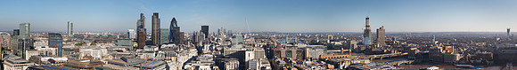 P2C10 The City of London from St Paul's Cathedral, London, UK