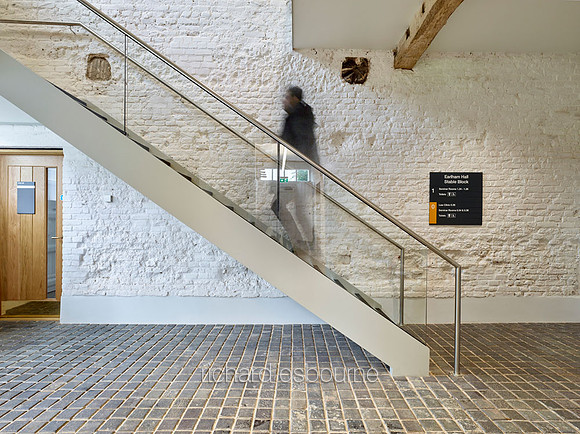 Earlham Hall Courtyard, UEA for LSI Architects