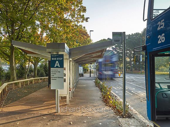 UEA Bus Stop Canopy for LSI
