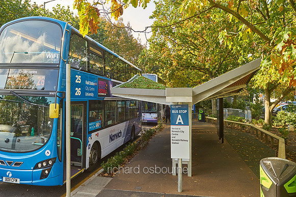 UEA Bus Stop Canopy for LSI