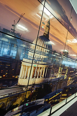 Our Super-Wide Panoramics on Vinyl Mounted to Lockers in Open Plan Offices