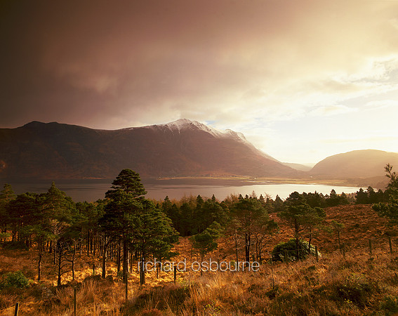 V1S1 April Storm at Sunrise, Glen Torridon