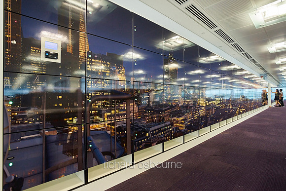 Our Super-Wide Panoramics on Vinyl Mounted to Lockers in Open Plan Offices