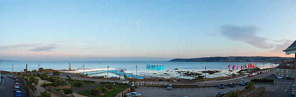 P2S18  Sunset, Penzance, Cornwall, UK