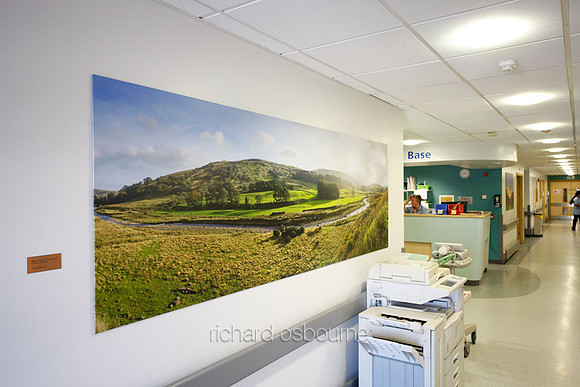UHSM Wythenshawe Hospital - Panoramic Diptych PhotoPanel, 2700 x 900mm