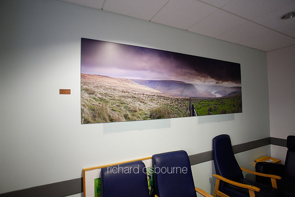 UHSM Wythenshawe Hospital - Panoramic Diptych PhotoPanel, 2700 x 900mm