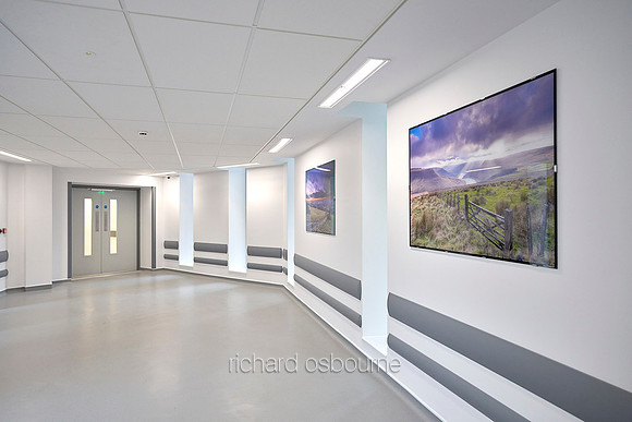 PhotoGlassWorks, Greater Manchester Major Trauma Hospital