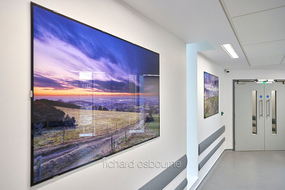 PhotoGlassWorks, Greater Manchester Major Trauma Hospital