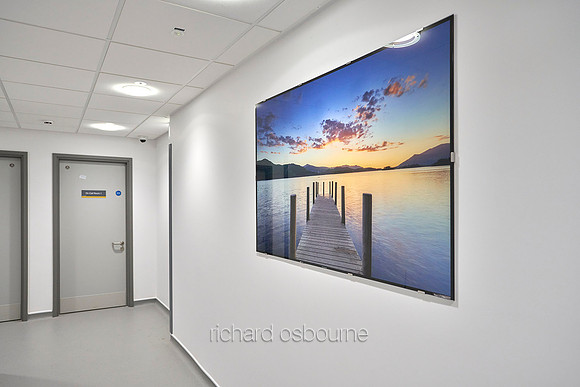 PhotoGlassWorks, Greater Manchester Major Trauma Hospital