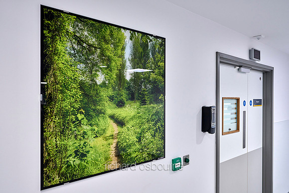 PhotoGlassWorks, Greater Manchester Major Trauma Hospital