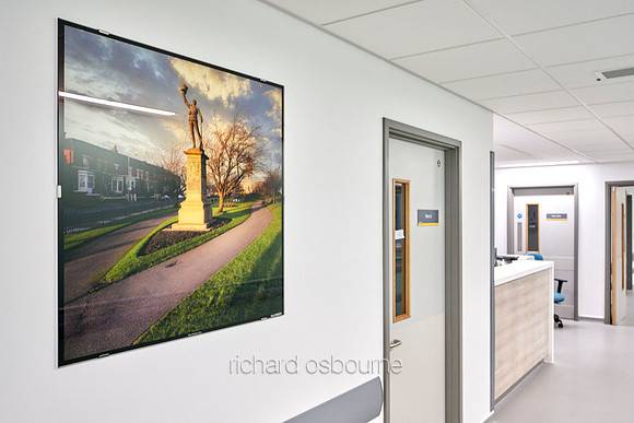 PhotoGlassWorks, Greater Manchester Major Trauma Hospital