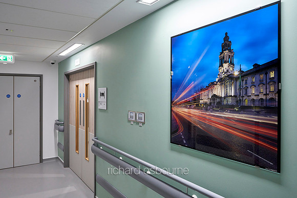 PhotoGlassWorks, Greater Manchester Major Trauma Hospital