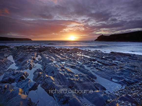 V8L35  Abereiddy Beach, Pembrokeshire, Wales, UK
